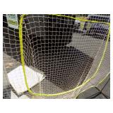 Athletic works 7x7 high pitch training net for baseball 