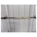 Power rack and pull up bar and barbell
