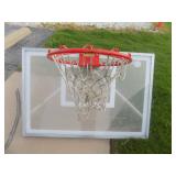 SCHUTTS SPORTS PORTABLE BASKETBALL HOOP ( with 5 bags of concrete)