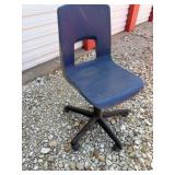 BLUE DESK CHAIRS 
