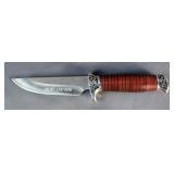 Hunt-Down Knife With 5.25" Blade, In Nylon Sheath