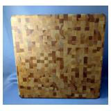 Catskill Craftmen Wood End Grain Cutting Board and Juice-O-Mat Juicer