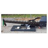 2025 Wolverine SBM-12-72W Skid Steer Sickle Bar Mower, Unused
