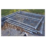 Chain Link Fencing Including Frames, Rolls And Posts