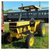 Case Tractor With 3 Point Hitch And Hydraulic Sickle Bar, With Mower Attachment 
