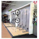 Commercial Bike Rack Display System