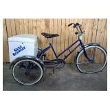 Columbia Westfield Delivery Tricycle with Cargo Box 