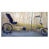 Sun Bicycles EZ Tandem Recumbent Bicycle 