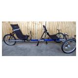 TerraTrike Rover 2-Person Recumbent Trike 