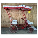 Vintage-Style Surrey Pedal Cart