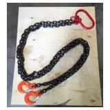Heavy Duty 5/16" Lifting Chain With Hooks 