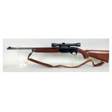 Remington Woodsmaster 742 .243 Win Rifle SN# B7135413, Weaver Marksman Scope, Padded Leather Sling