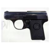 Waffenfabrik Walther Zella-Mehlis (Thur) Model 9 .25 ACP Pistol SN# 635920, In Soft Pouch 