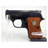 Colt Junior Colt .25 ACP Pistol SN# 78146cc, Made In Spain, In Soft Pouch