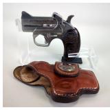 Bond Arms GWS #1 "Shoe Fly" .45 Colt/ 2.5" .410 ga Over/Under Derringer Pistol SN# 75473, , In Leath