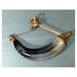 owder Horn, Daisy 4x15 Scope, And Military Ammo Box 