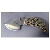 Pocket ulu Folding Pocketknife, 2.25" Blade 