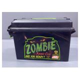 Metal Ammo Cans, 7" X 6" X 12", Qty 2, And MTM Casegard Zombie Ammo Can