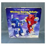 Sharper Image Wireless Boxing Robots With Remote Controls 