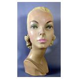 Female Mannequin Head Display