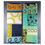 Dana Swedo Acrylic Series II #2 Mixed Media Art Panels 