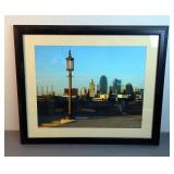 Andrea Nigh Kansas City Framed Skyline Print, 21.5" x 25.5" 