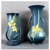 Roseville Pottery Vases, Qty 2 