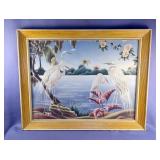 MCM Heron Print, 26" x 32.5" 