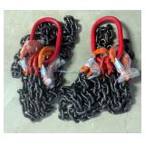 2025 Landhonor LHR-G80 7ft Double Legs Lifting Chain Sling 