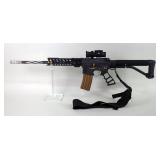 Del-Ton Inc DTI-15 .223 Wylde Rifle SN# B-21505, Skeletonized Stock, Target Sports Red Dot Sight, Bl