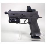 Sig Sauer P320 9mmx19 Pistol SN# 58J326385, Sig Fox Trot 1x Light, 2 Total Mags, Sig Red Dot Sight, 