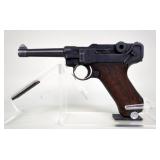 Mauser Luger P08 9mm Pistol SN# 1712, Marked S/42, 5 Total Mags, In Soft Case 