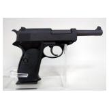 Carl Walther/ PW Arms P38 9mm Pistol SN# 175527 BW, 5 Total Mags, In Soft Case