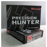 Hornady Precision Hunter .338 Lapua Ammo, Approx 40 Rounds