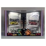 Autographed Hot Wheels Hall Of Fame Snake vs Mongoose Set 