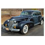 1939 Cadillac 60 Special 4 Door, 346 Cubic Inch Flathead V-8 Engine, 3 Speed Manual Transmission, 6 