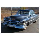 1951 Cadillac 4 Door Sedan, 331 Cubic Inch 160 HP V-8 Engine, 4 Speed Hydra-Matic Automatic Transmis