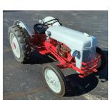 Ford 8N Tractor, Red/White 