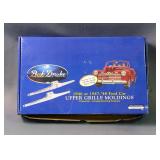 1946-1948 Ford Car Upper Grille Moldings Set, In Original Box
