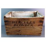 Hercules Powder Wooden Crate