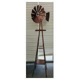 Metal Windmill Stand With NRA Logo And Figure 