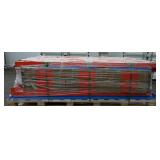 2026 SKLP SK-HJ6 40 Ft 6 Section Heavy Duty Metal Storage Shelves, Unused