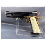  Forjas Taurus/ Taurus Intl PT1911 AR .38 Super Pistol SN# LCM80201, Gold Accents, 2 Total Mags, Pap