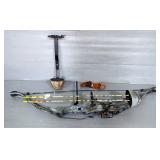 Bear Archery Galeforce Compound Bow, 28' Draw Length 65lb Draw Weight, With Quivers, Qty 2 And Arrow