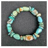 Turquoise Stone Beaded Bracelets Turquoise Stone Beaded Bracelets