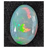 Large AA Grade Honeycomb Pattern Ethiopian Opal From Wello, 6.95 Total Carat Weight Large AA Grade Honeycomb Pattern Ethiopian Opal From Wello, 6.95 Total Carat Weight