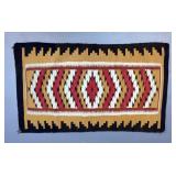 Navajo Rug With Geometric Pattern, 29' x 49' Navajo Rug With Geometric Pattern, 29' x 49'