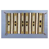 Navajo Rug With Feather Pattern, 19' x 35' Navajo Rug With Feather Pattern, 19' x 35'