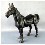 Cast Iron Horse Still Bank, 9.25' x 11' x 3.25' Cast Iron Horse Still Bank, 9.25' x 11' x 3.25'