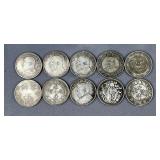 Chinese Coins, Qty. 10 Chinese Coins, Qty. 10